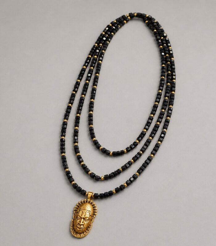 3 Layers Obsidian Crown Set